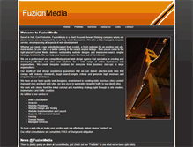 Tablet Screenshot of fuzionmedia.co.uk